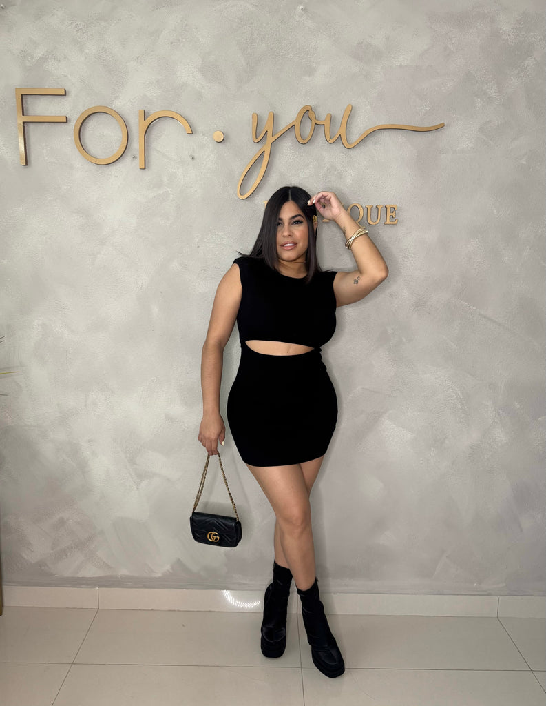 DANIELA BLACK DRESS
