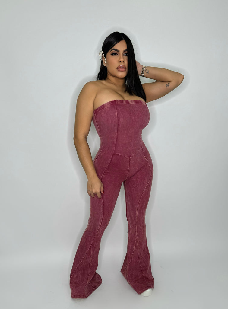 RUST JUMPSUIT