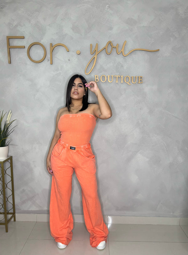 MINERAL ORANGE JUMPSUIT