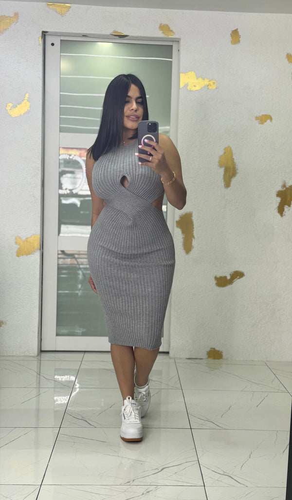 RAYA GRAY DRESS