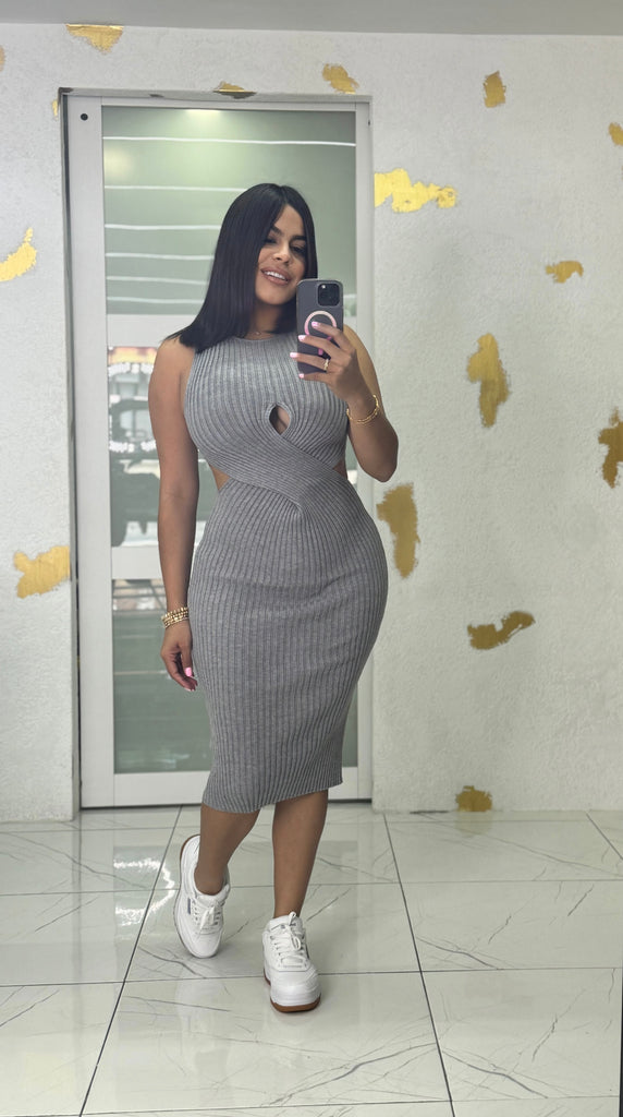 RAYA GRAY DRESS